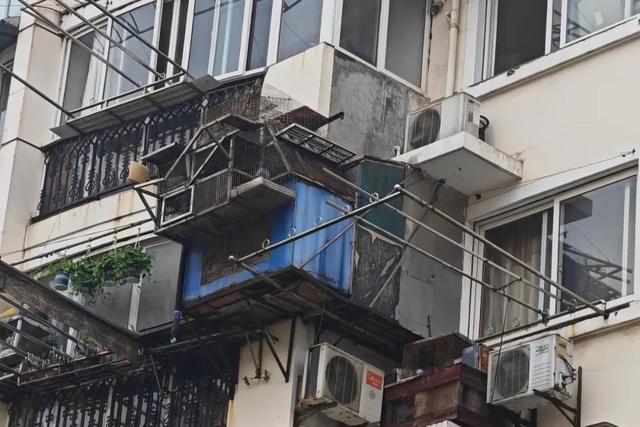 【执法动态】违规“外挂”在居民楼上的鸽子棚，拆了！