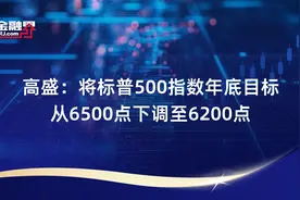 高盛：将标普500指数年底目标从6500点下调至6200点视频封面