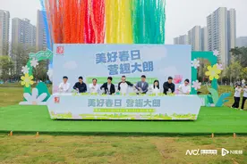 打卡点上新，一起来感受春日浪漫！东莞大朗中心公园开园图片