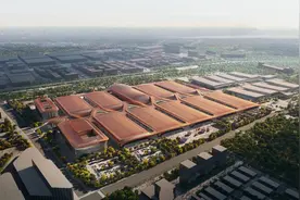 二期年初投入使用，新国展今年办展面积不少于300万平方米图片