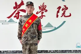 贵州大学茶学院学生王平：二次入伍 再续荣光图片
