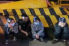 268人落网！图片