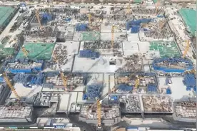 济南市天桥区王炉北辛城中村安置房项目全面冲出“正负零”图片