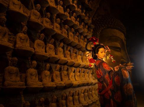 千佛山景区推出“四窟万像”微旅游产品