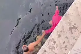 江苏一民警北京出差，勇救落水女子后默默离开图片