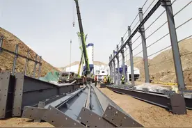 兰州中河海项目建设稳步推进 项目建成后将串联起中川国际机场、永登高铁站等交通枢纽图片