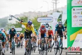 2024环岛赛第四赛段：盖特蝉联赛段冠军图片