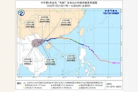 中央气象台：受台风“韦帕”影响广西海南有较强风雨 山东湖北贵州部分地区有较强降雨图片