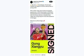 中国女排队长龚翔宇，加盟美国女排联赛图片