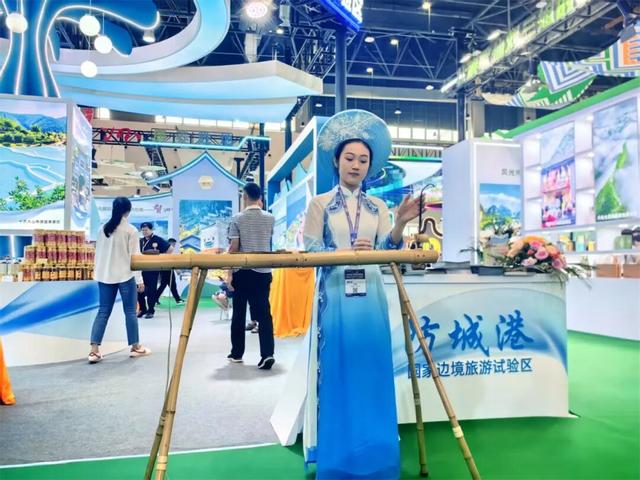 跨越海边山，防城港携好物亮相第22届东博会旅游展