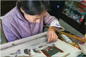 针尖上的非遗|潍坊刺绣串联地域文化脉络，赋能“情绪价值”图片