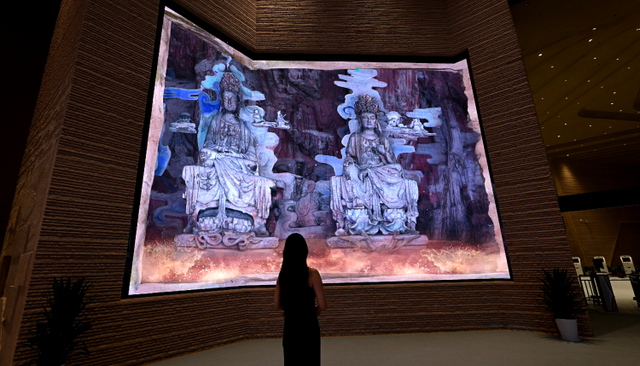 明王破壁！大足石刻裸眼3D巨幕国庆震撼登场