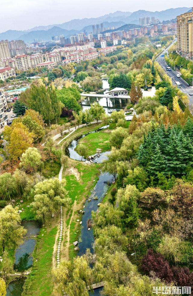 秋染李村河！五彩斑斓绘就城市生态画卷