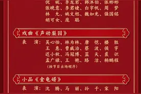 2025春晚节目单来了！图片