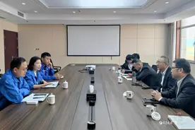 浙商银行德州分行金融顾问团队走访通裕重工股份有限公司图片