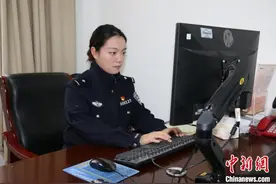 “95后”女刑警戴梦晗：从内勤到外勤的“她”力量图片