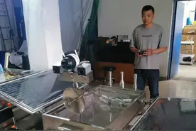 烟台小伙手工造出电动“月球车”，曾耗时6年按比例仿造两艘不锈钢“航母”图片
