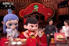热搜爆了！哪吒打人，敖丙劝架图片