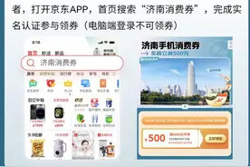 济南手机消费券来袭！京东购6000元以上手机也能享500元补贴图片