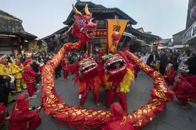 新春走基层|浙江兰溪：千年古镇迎新年图片