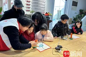 甜蜜传承，非遗糖画！常熟市碧溪街道吴市市镇社区开展“缤纷的冬日”主题活动图片