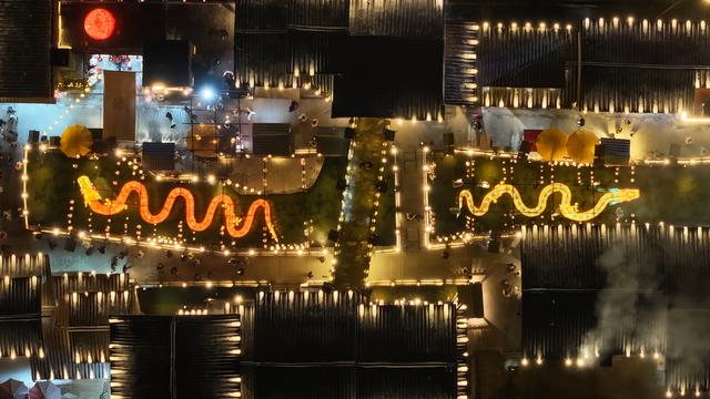 湖南南岳：衡山脚下夜缤纷