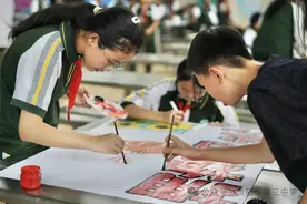 艺彩纷呈，梦绘青春——贵阳市第三中学科技体育艺术节美术类赛事圆满举行图片