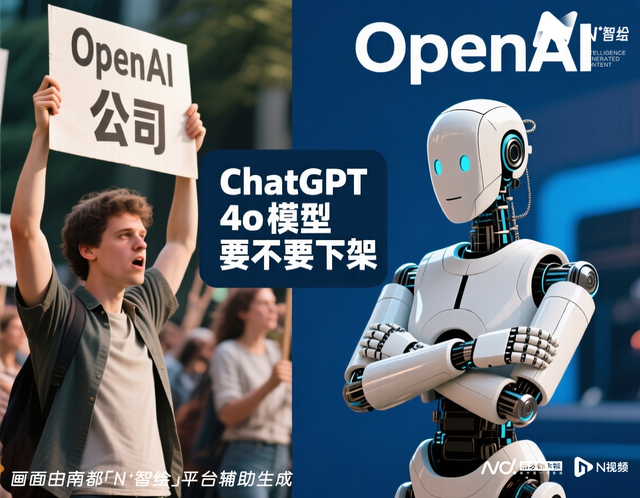 当AI成情绪解忧盒！ChatGPT下架旧模型遭用户抗议