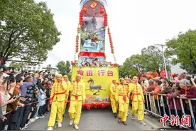 福建龙岩：每十年一届 传承了800余年的“盂兰盆”图片