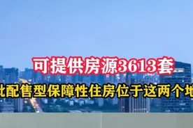 果然视频|青岛首批配售性保障住房3613套，主要在这俩地方图片