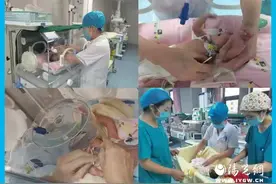 孕28周早产儿并发十几种疾病  子长市人民医院儿科医护人员20多天精心救治助宝宝平安回家图片