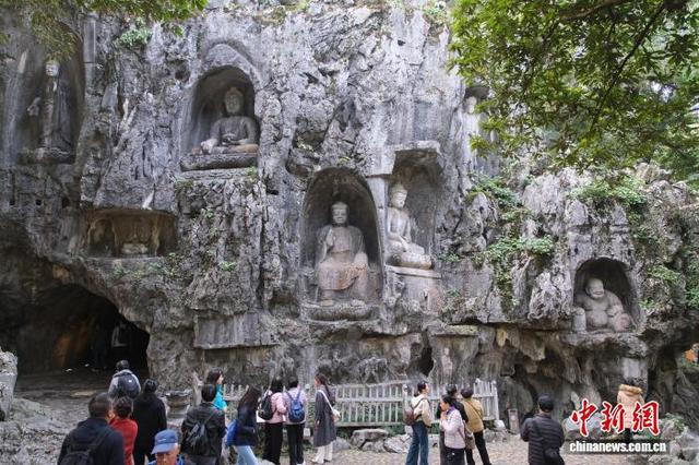 杭州灵隐飞来峰免票周末预约全满  让更多文化遗产被看见