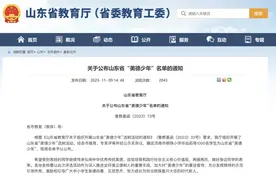 祝贺！历下6名学子获评山东省“美德少年”图片