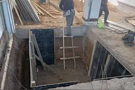 一楼商户私挖地库危及楼上业主 住房保障中心回应：已劝阻，但没执法权无法强制执行图片