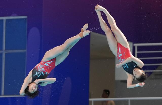 全运会｜跳水女子团体赛况