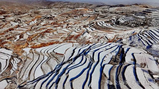安定区：雪景如画 悄缀山河