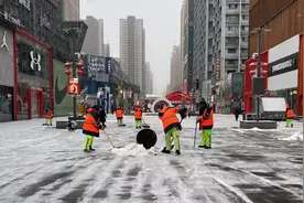 迎初雪 保畅通 | 沈阳和平区连夜除雪559万平方米图片