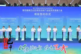 秦巴山区绿色农林产业投资贸易推介会 现场签约29个项目图片