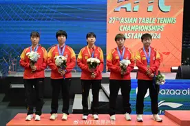 国乒女团1比3不敌日本队，获亚军！艰难程度多年罕见图片