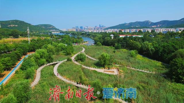 一年四季 泉在济南丨“湖光山色映秋晖”绘就孟家水库诗意画卷