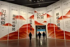 “时代长安——陕西当代中国山水画研究展（上海站）”开幕图片