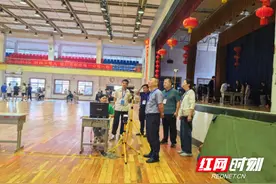 双牌县2024年体育中考开考 县领导巡视考务工作图片