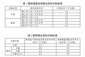 9.5万元、4.5万元！这些车辆报废更新有补贴图片