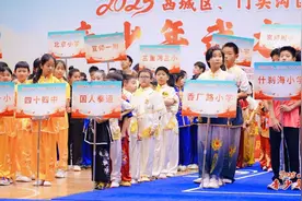 西城门头沟两区千名功夫少年以武会友图片