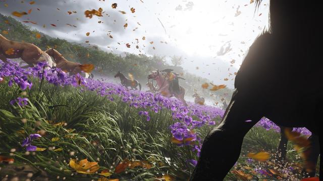 PS5版《羊蹄山之魂》游戏照片模式详解：16机位追踪+动态粒子系统