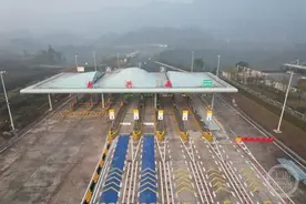 龙盛⇋江北国际机场，仅需15分钟！重庆绕城高速龙兴西收费站正式通车图片