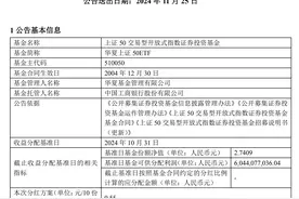 规模预计超30亿 又一只ETF将进行分红图片