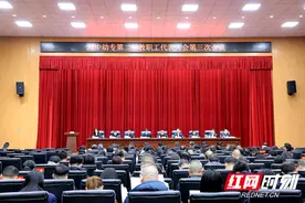 湘中幼专举行第二届教职工暨工会会员代表大会第三次会议图片