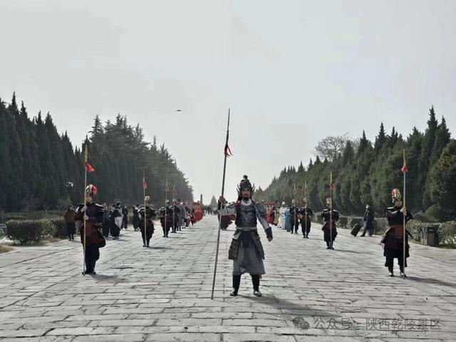 陕西乾陵景区新春文旅热度不减 人气持续攀升