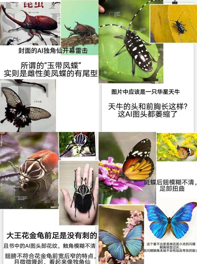 科普图鉴书籍昆虫图片疑为AI生成？出版社工作人员：系3D建模的“还原图”